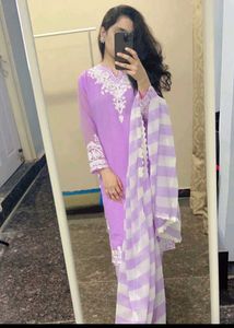 Brand New Lavender 3 Piece Suit Set