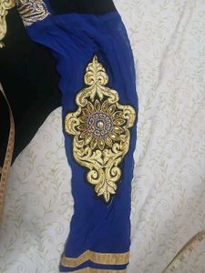 Elegant Black &amp; Blue Kurta