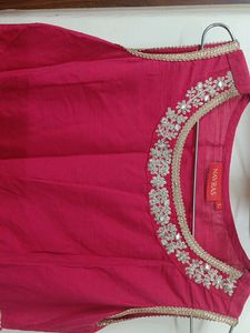 Red Colour Kurta