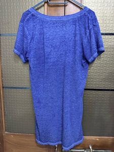 Blue Casual T Shirt