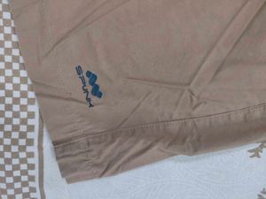 Brown Casual Shorts