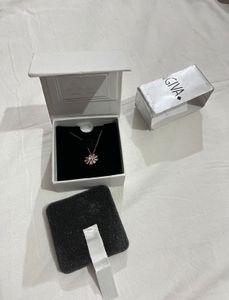 Rose Gold Flower Pendant