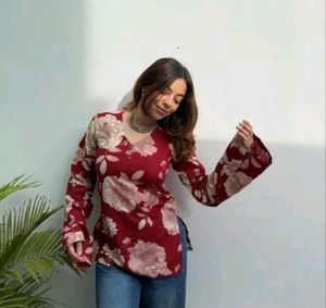 Floral Print Top Combo