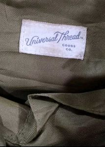 Olive Green Tote Bag