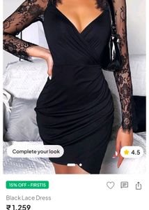 gothic lace Dress