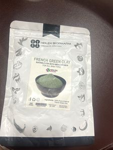 Heilen Biopharm French Green Clay For Skin & Hair