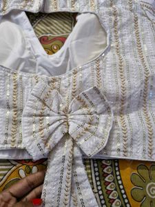 Eid Special White Blouse