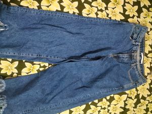 Blue Straight Fit Jeans