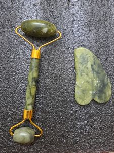 Gua Sha And Jade Roller Set Facial Massage Kit