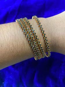 Golden Bangle Set