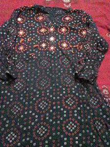 Bandhani Print Kurti