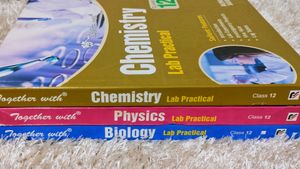 Brand New Lab Practical Manual+ Notebook Combo P