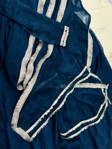 Navy Blue Anarkali Dress
