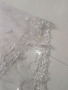 Light Lavender Thread Work Dupatta