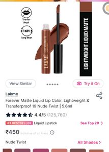 Lakme Nude Twist