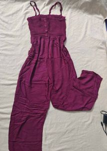 Maroon Jumpsuit