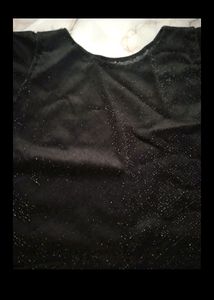 pretty black crop top.