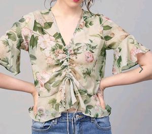 Floral Georgette Top