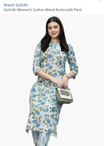 GoSriKi Floral Kurta Set size s