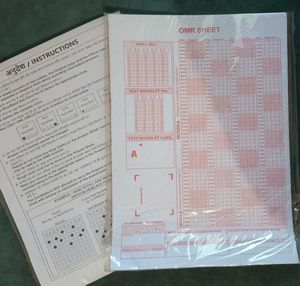 OMR Answer Sheet - Practice Exams