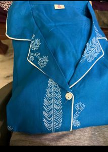 Floral Print Night Suit