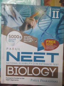 NEET Biology Volume 2, 20 Years Solved Entrance Qs