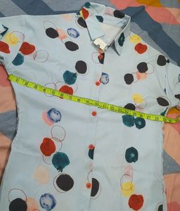 Sky Blue Shirt For Women