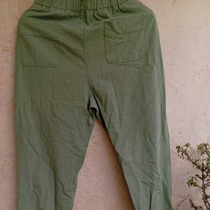 Olive Green Jogger Pants