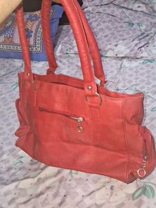 Red Hand Bag...