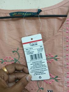 Brand New Avaasa Elegant Peach Kurta