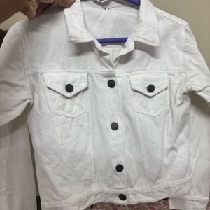 White Denim Jacket