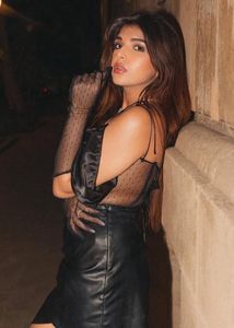 Liyyoki Mesh Satin Corset Top