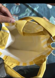 Nina Ricci Striped Tote Bag