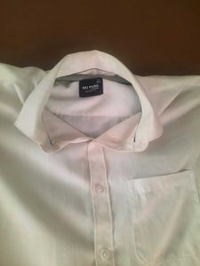 WHITE UNISEX SHIRT
