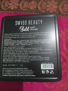 Swiss Beauty Bold Matt Lip Liner Set Of 12