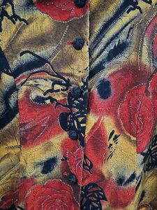 Floral Vintage Print Jacket