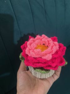 Handmade Crochet Flower Decoration