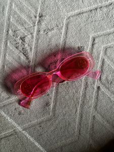 Y2k pink GUCCI Acetate Oval Sunglasses| FASHIONPHI