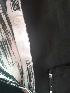 Stylish Black &amp; White Dress