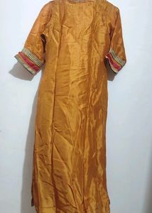 Beautiful Musturd Suit With Dupatta 32 Bust