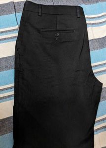 Wills Classic Black Formal Pants