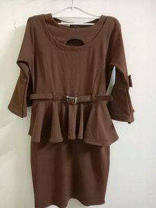 Brown Dress