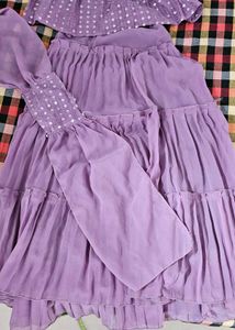 Cute Lavender Girls Outfit