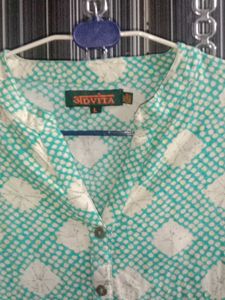 Short Cotton Kurti☘️