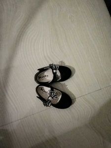 Kids Black Bow Mary Janes