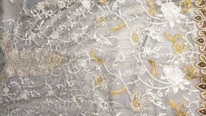 Beautiful Party Wear Garara Gray Colour xxl