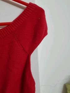 Red Crop Top