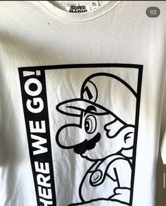 Super Mario Tee Size Xl, XXl