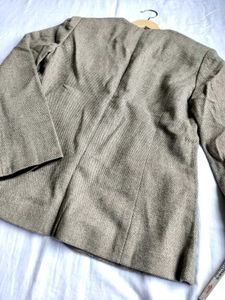 Vintage Brown Blazer Jacket