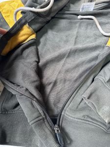 Striped Zip-Up Hoodie